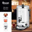 Swan Tea Urn, Stainless Steel, Concealed Heating Element, Keep Hot Function, Drip-Free Tap, Ideal for Events and Catering, Stainless Steel, SWU8L-129024011
