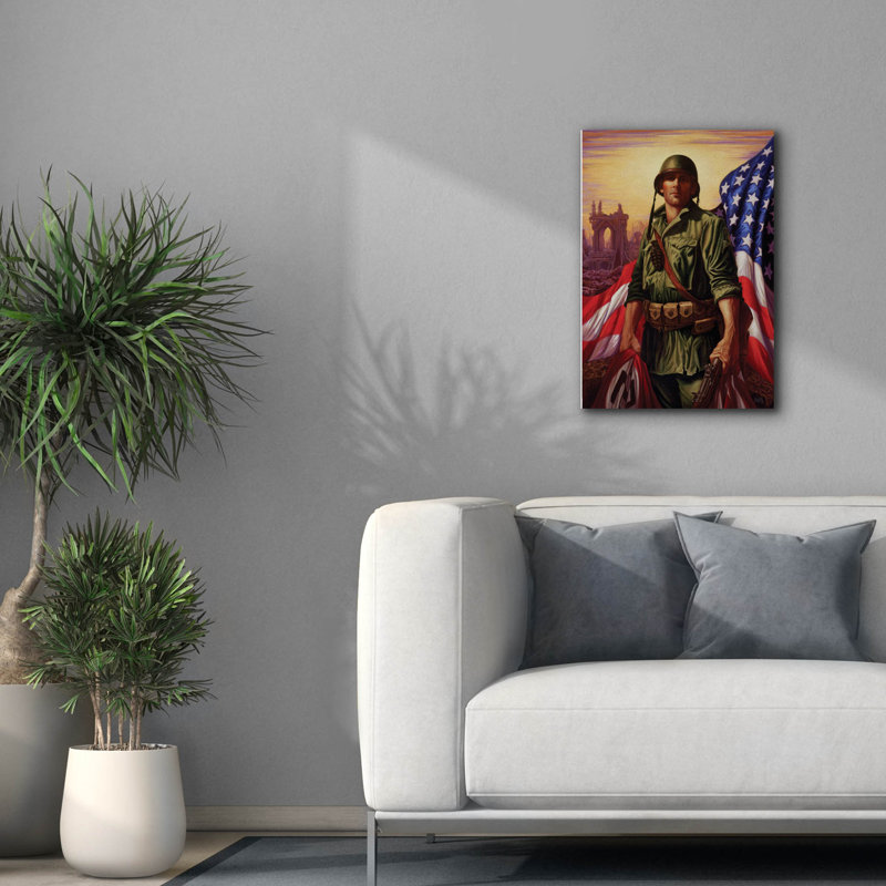 'Liberty' by Christopher Nick, Canvas Wall Art, 26" H x 18" W x 0.75" D