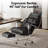 Modern Reclining Office Chair with Footrest and Adjustable Seat Depth – Wide Ergonomic Leather Executive Home Office Desk Chair for Big & Tall Comfort-1190577225