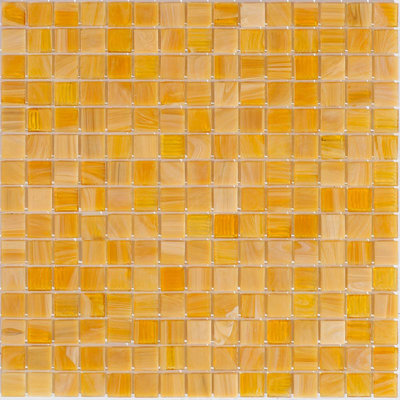 Celestial 12 in. x 12 in. Glossy Yale Blue Glass Mosaic Wall and Floor Tile (10 sq. ft./case) (10-pack)