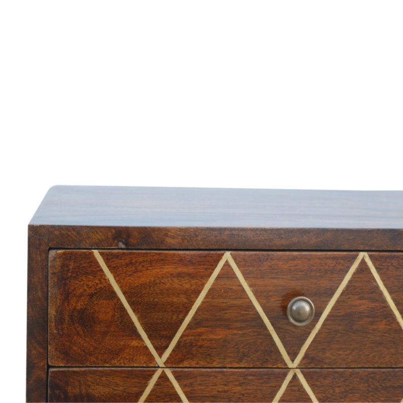 Despinossa 17.7'' W Solid Wood Nightstand