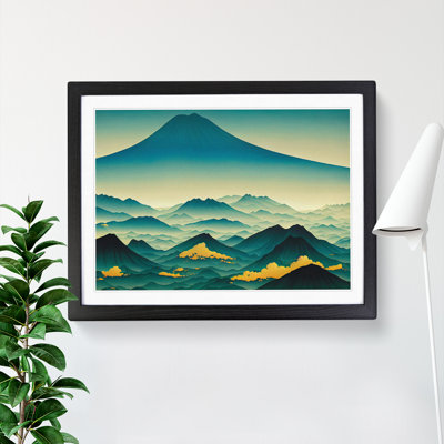 Soulful Mountain Landscape - Framed Print