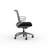 HON Cliq Task Office Chair, Weight-Activated Control, Fixed Arms, Titanium Frame, Black-128542251-126382857