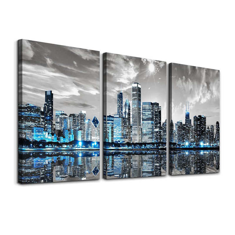 3 Piece Wrapped Canvas Print
