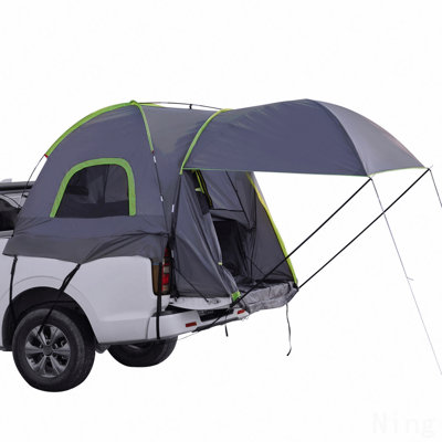 Tente de camion 8,0 à 8,2 pieds imperméable PU2000 tente de camping pour 2-3 personnes