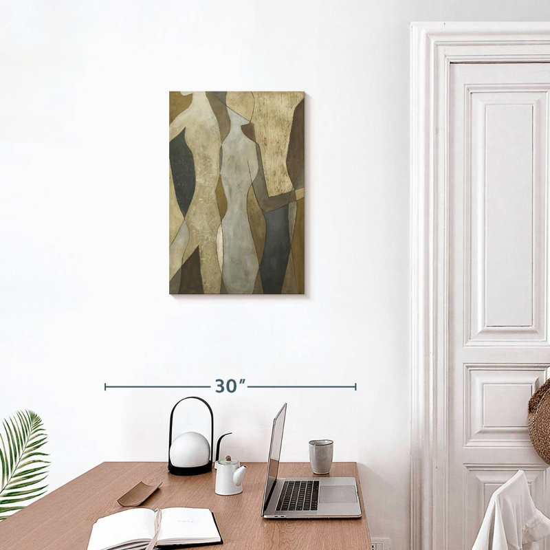 Leisha Figure Overlay II, 24" H x 16" W