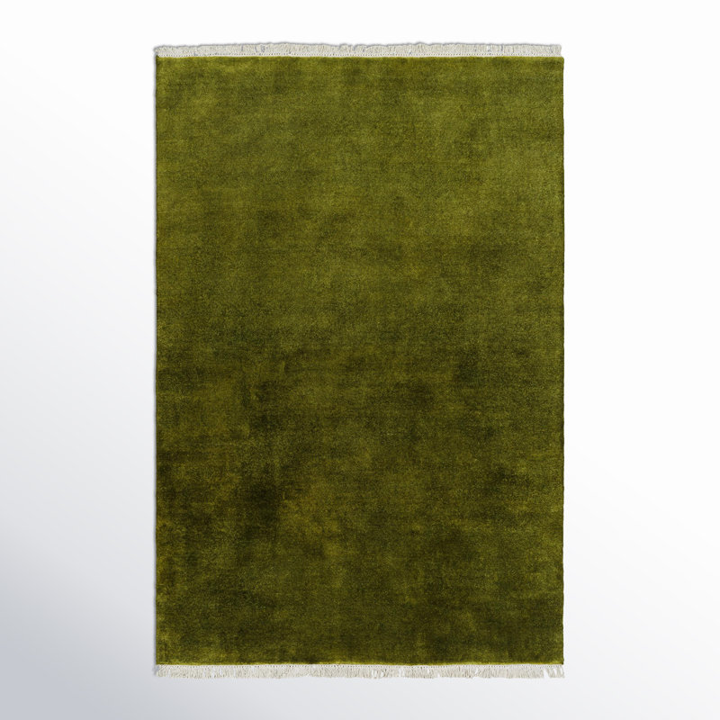 Clio Hand Loomed Wool Indoor Rug, Rectangle 2' x 3'