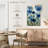 Harnek Abstracted Floral In Blue II-108435702