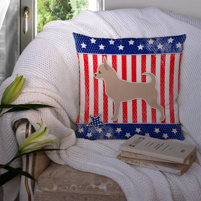 Coussin décoratif intérieur / extérieur Patriotic Square