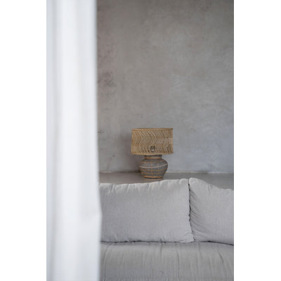 Luisa Terracotta - Rattan Novelty Lamp
