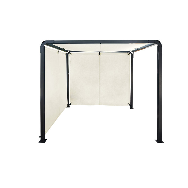Pergola Sojag Dunwich 8 pi x 8 pi, Crème, crème