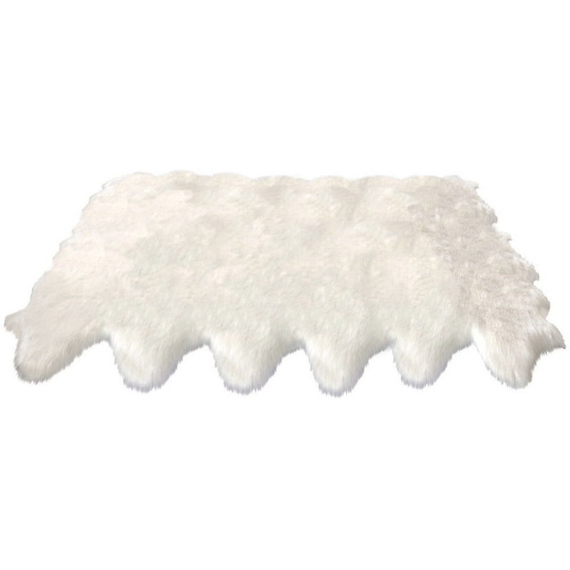 Amaranta Performance Sheepskin Indoor Rug, Novelty 5'5" x 9'2"