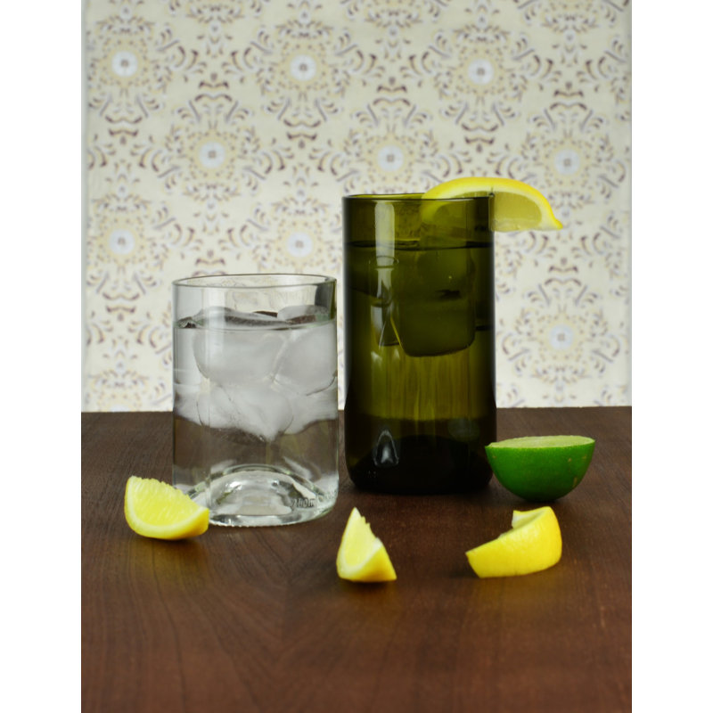 Tompson Drinking Glass (Set of 6), Clear, 16 oz