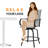 Diez Iron Outdoor 28.5'' Bar Stool-1525620196-1525620202