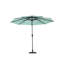 Parasol en aluminium à 3 niveaux pour terrasse de jardin