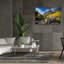 Toile épique Graffiti «Rocky Mountain Gold» par Rick Berk, 60 po x 40 po