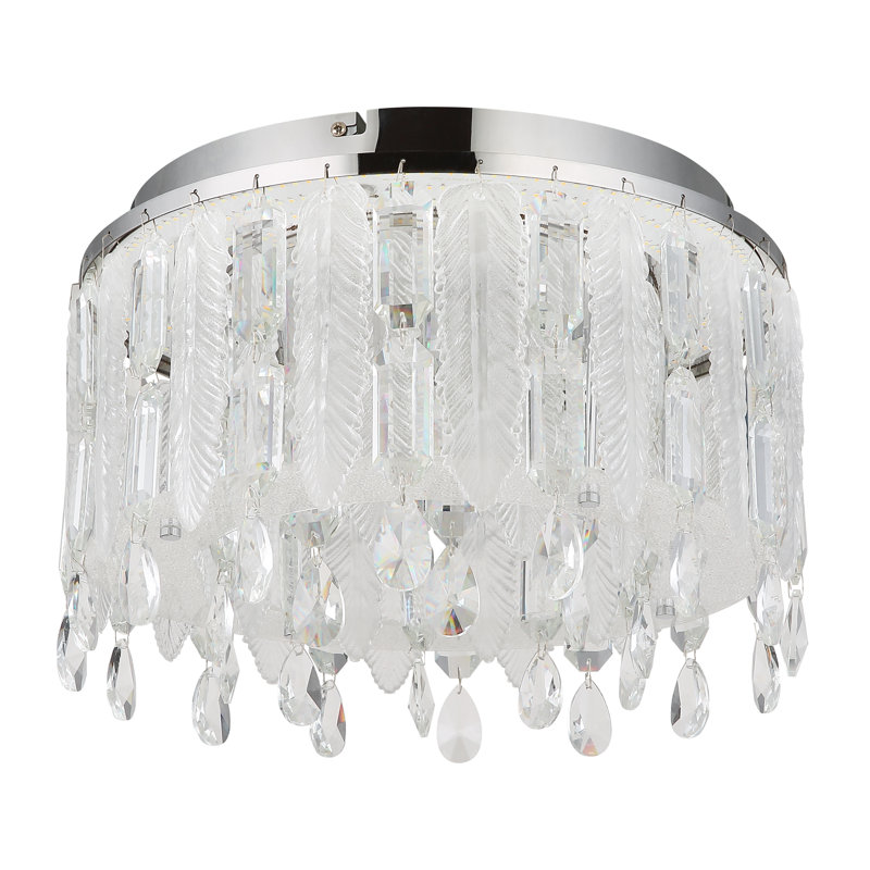 Frizzell LED Flush Mount, 26cm H x 38cm W x 38cm D