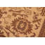 Tapis brun rectangulaire en laine noué à la main de style oriental / sud-ouest Baccio 6 pi 1 po x 9 pi 2 po