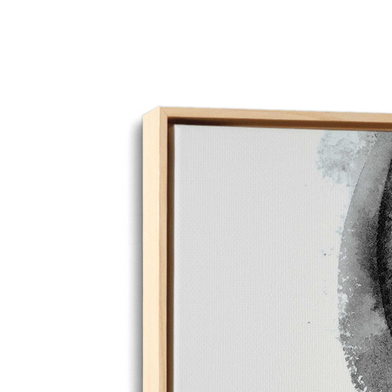 Impression sur toile dans un cadre entrelacé, H 32,75 po x l 32,75 po, Érable américain