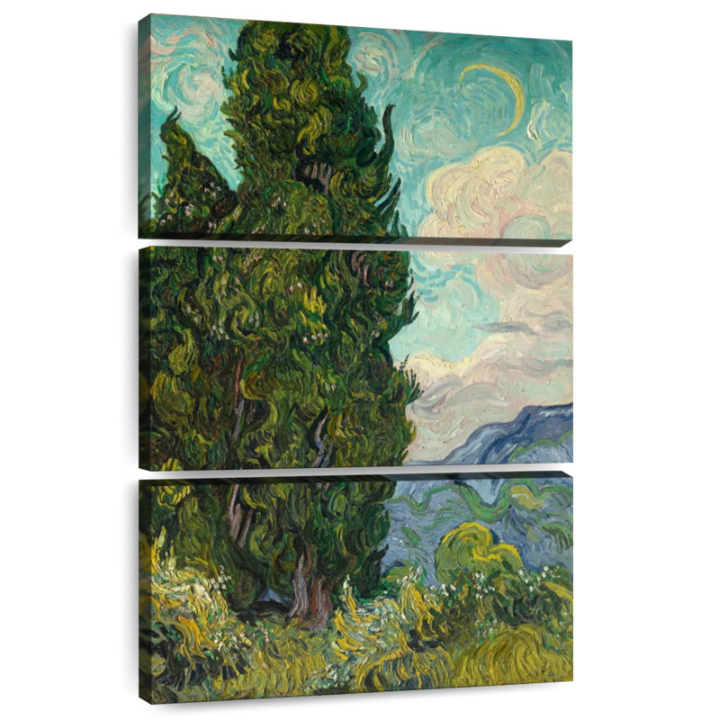 Harnek Cypresses, 32" H x 20" W