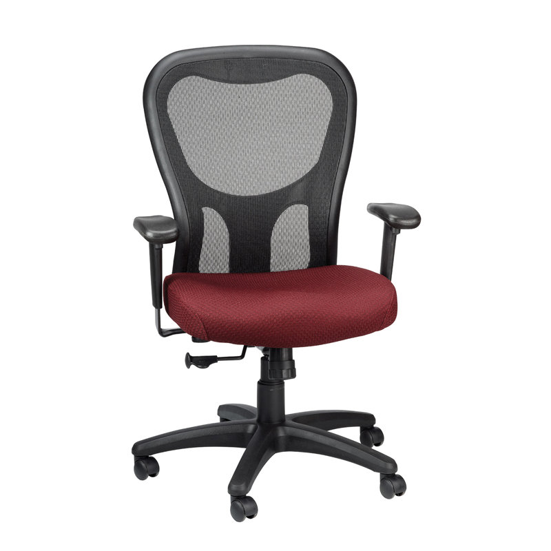Chaise de bureau Tempur-Pedic TP9000C en filet Tempur-Pedic, Bourgogne