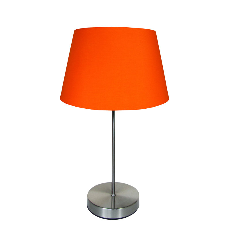 Ene Metal Table Lamp, Orange