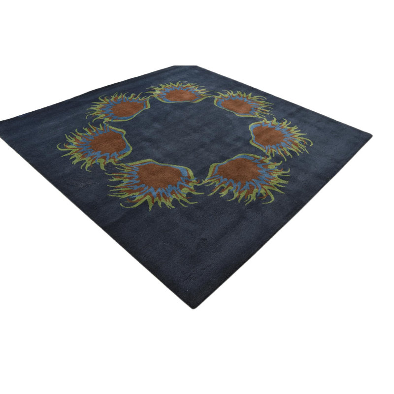 Tapis bleu marine 8 pi Pineland