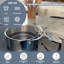 Lexi Home Modern Kitchen Basics 4.8 Quarts Non-Stick Stainless Steel Soup Pot