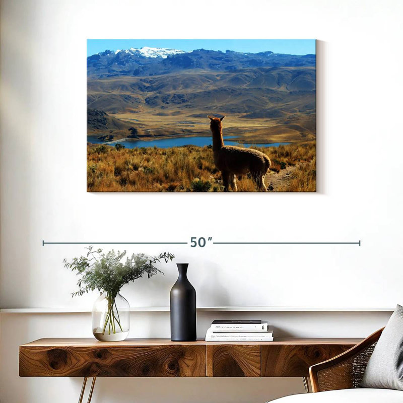 Brampt Lakeside Alpaca, 24" H x 36" W