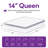 10"/12"/14" Plush Cooling Gel Hybrid Mattress - Sleep by Wayfair™-1301876636-1231717444