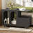 End Table With Storage And Wheels-2058250766