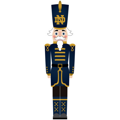 University Of Notre Dame 46" Nutcracker Leaner