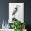 Shoreline Heron en toile de qualité supérieure - Prêt à accrocher-1976378192-1976378193