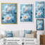 «Blue Velvet Peony Blooms I», art mural pivoines-890401037-890401078-890401036