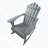 Wooden Outdoor Rocking Adirondack Chair – Reclining & Comfortable for Porch, Walnut