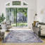 Tapis intérieur médaillon traditionnel lavable à la machine Samira Tiefi-96431142