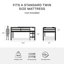 Lit mezzanine simple Schlemmer par Harriet Bee-40153583