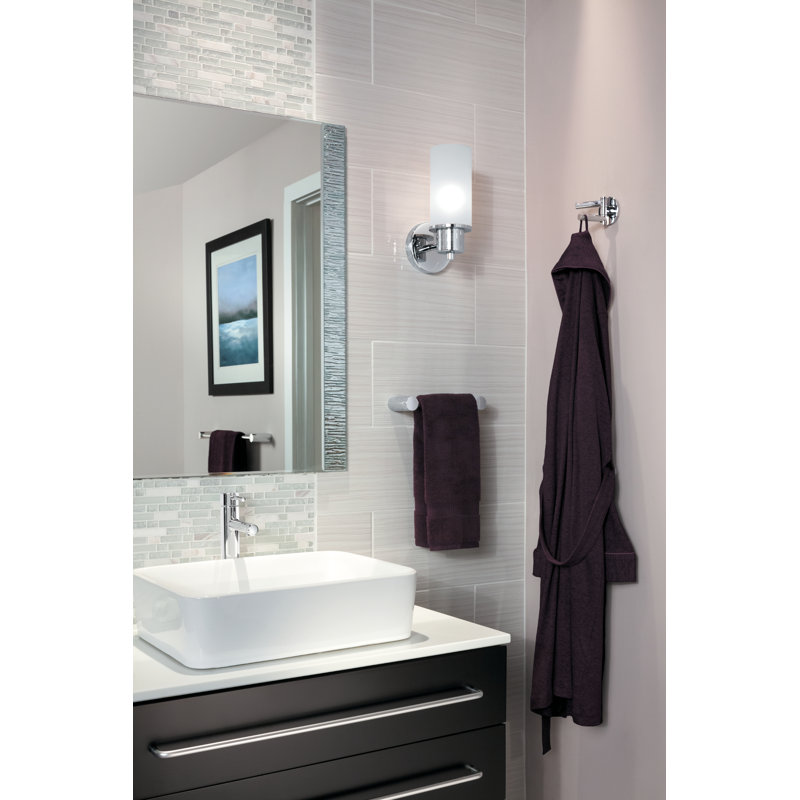Align Wall Mounted Robe Hook, Chrome