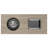 3-In-1 Coffee Table With Ice Bucket And Fire Pit-554448679