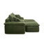 Méridienne à compression 81 po avec 2 coussins 81 po Corduroy-2032373989
