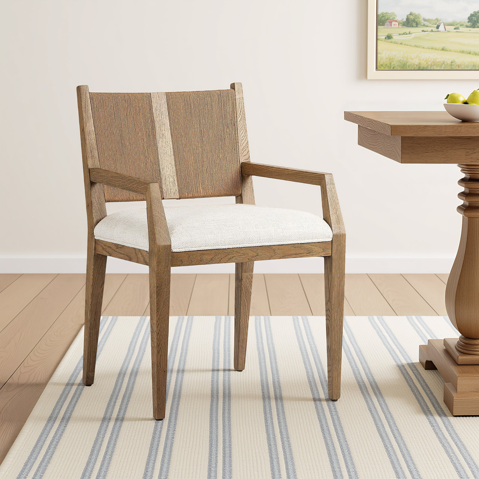 Collete Dining Arm Chair-Dover Crescent