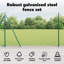 Galvanised Steel Border Fencing-523190841-523190843