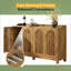 Sleek Sideboard Buffet,Storage Cabinet