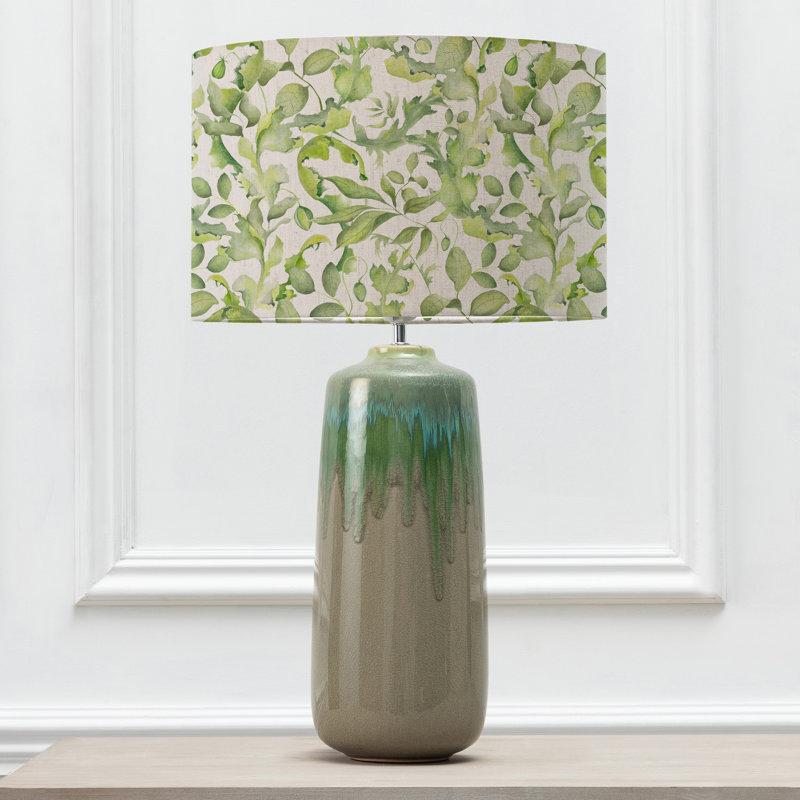 Neo Jade Table Lamp & Claudia Eva Green Shade