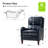 Beecher 28.75" Wide Leather Club Recliner-2034137807