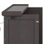 Lit escamotable en bois avec station de charge et grand tiroir de rangement-110809904-110809903