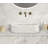 White Natural Marble Bathroom Vessel Sink-124471354