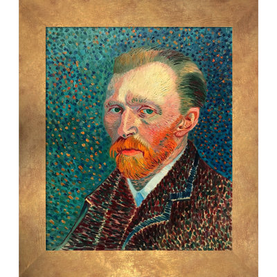 « self portrait » par vincent van gogh-dessiner sur toile, image