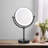 Circular LED Free Standing Magnifying Make Up Mirror-93468248