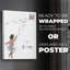 «Girl Flying Kite», impression sur toile seulement - non encadrée-117746329
